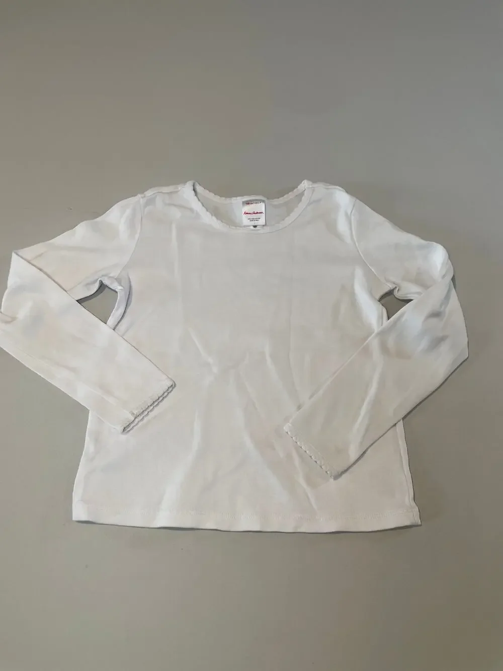 Hanna Andersson 100% Pima Cotton Long Sleeve Top Size S (6/7)